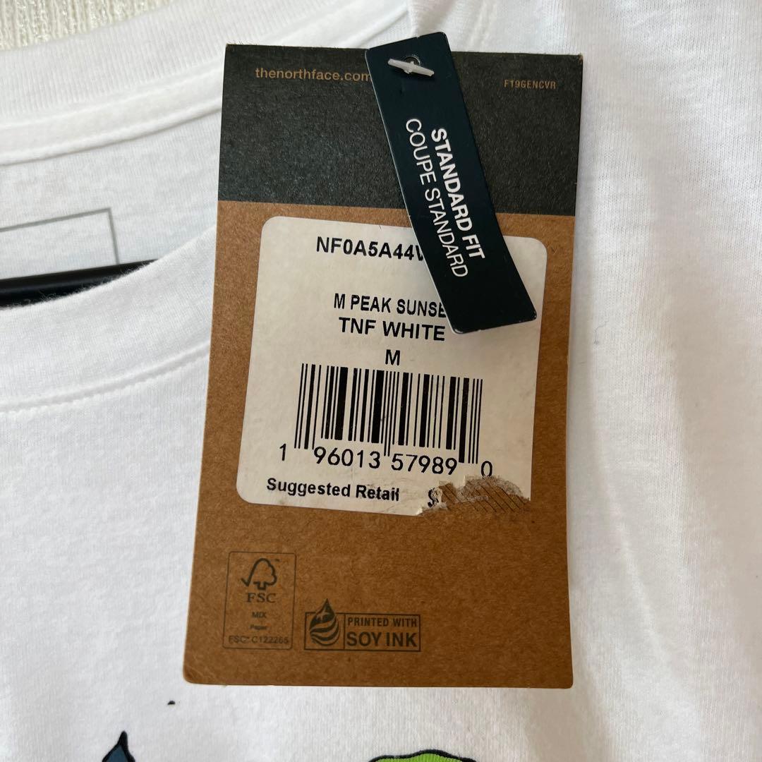 ノースフェイスM PEAK SUNSET TNF WHITE ノースフェイスM PEAK SUNSET TNF WHITE低 価格