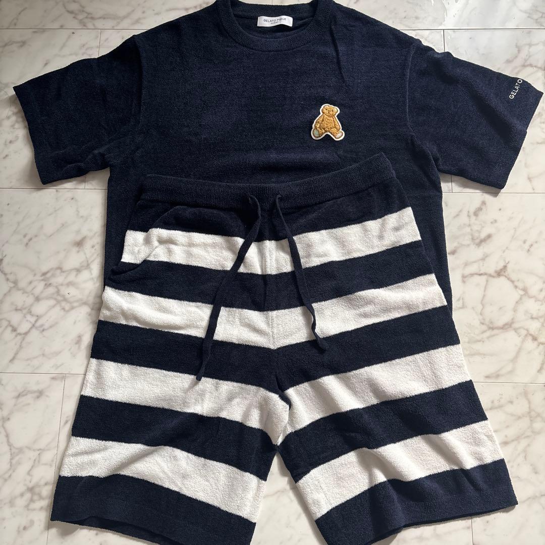 【ONLINE限定】【HOMME】エアモコベアワンポイントセットアップ