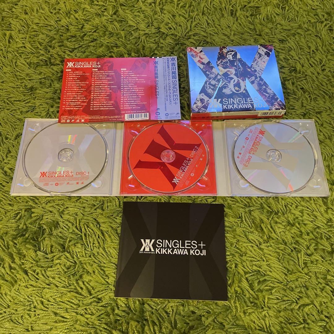 ◼︎吉川晃司SINGLES+ 30th ➕おまけCOMPLEXアルバム