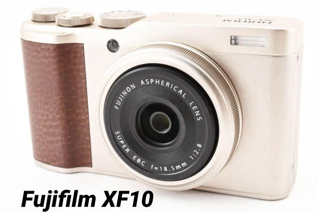 ★極美品★ Fujifilm XF10 シャンパンゴールド 動作確認済み