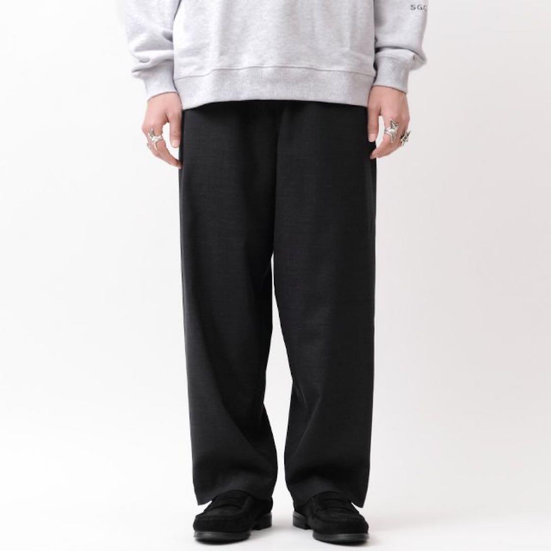 blurhms Wool Voile Side Seamless Slacks 画像3