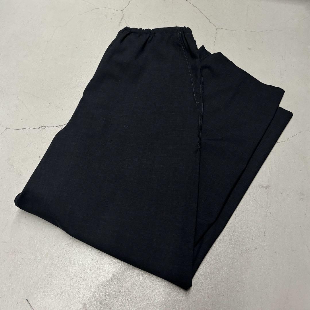 blurhms Wool Voile Side Seamless Slacks 画像8