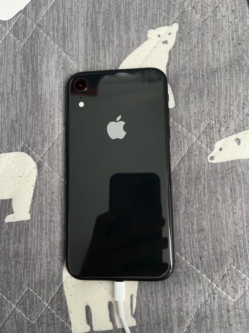 iPhone XR Black 64 GB docomo アップル 工場店 スマートフォン本体 ...