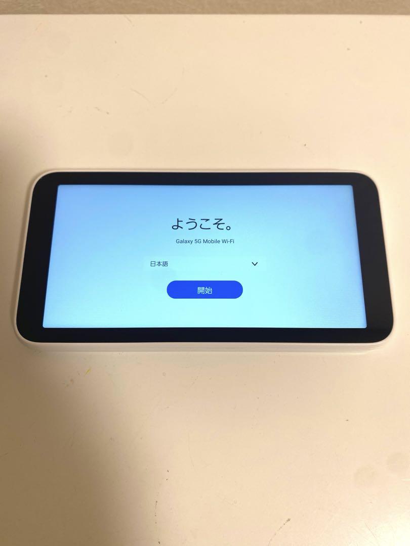 Galaxy 5G Mobile Wi-Fi SCR01 SAMSUNGルーター・ネットワーク機器
