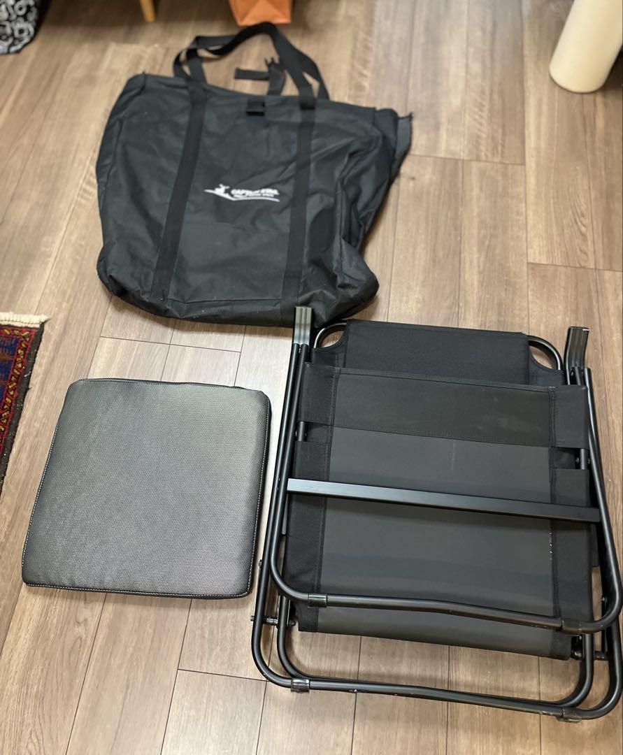 Onway オンウェー ローチェア　+おまけ付き【収納ケース、クッション】