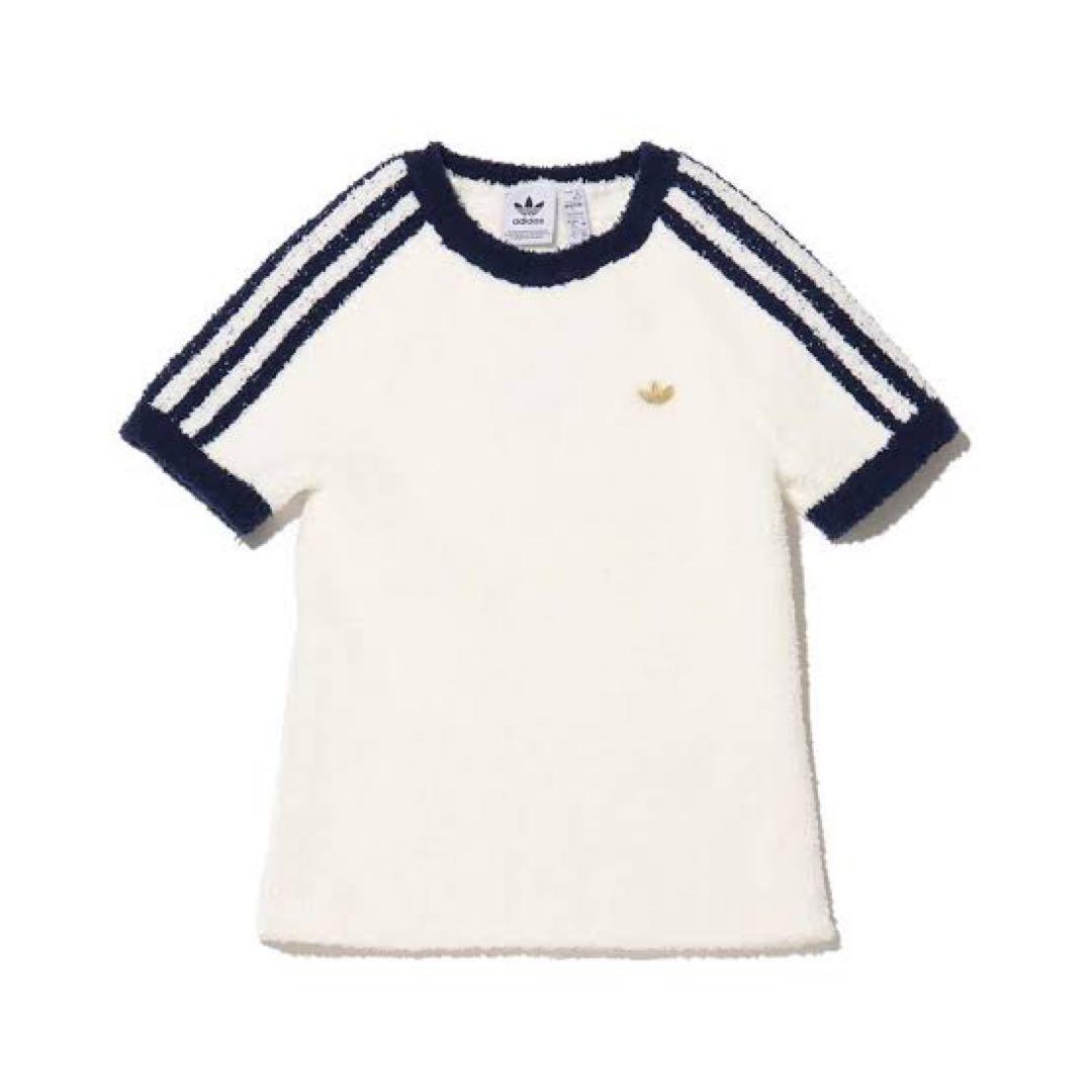 adidas プレミアム フルファッションドニットTシャツ