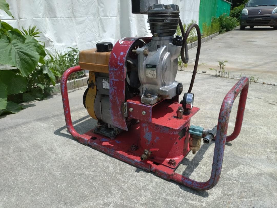 ☆タイガー☆ エンジンコンプレッサー ロビンエンジン EY08D ☆タイガー☆ エンジンコンプレッサー ロビンエンジン EY08D