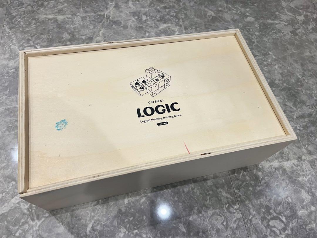 キュボロ類似品　積み木　LOGIC 木製　立体迷路　キュボロ風　知育玩具