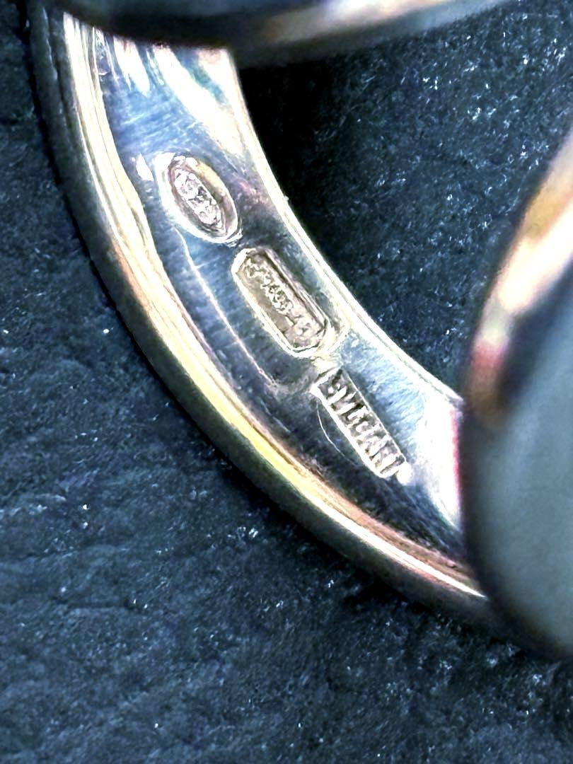 BVLGARI ブルガリ スカーフリング 925刻印 箱付き