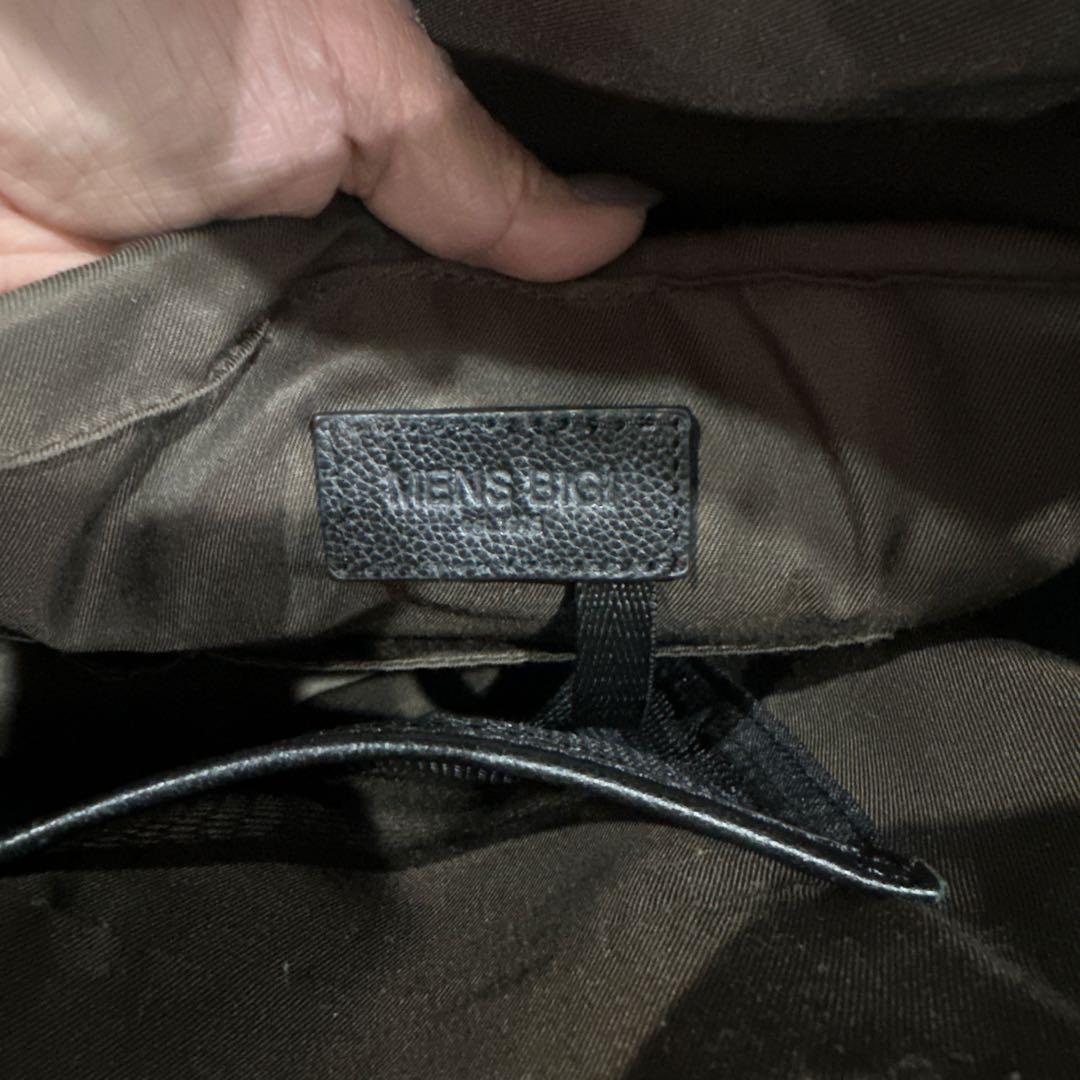 MENS BIGI ブラック ビジネスバッグ