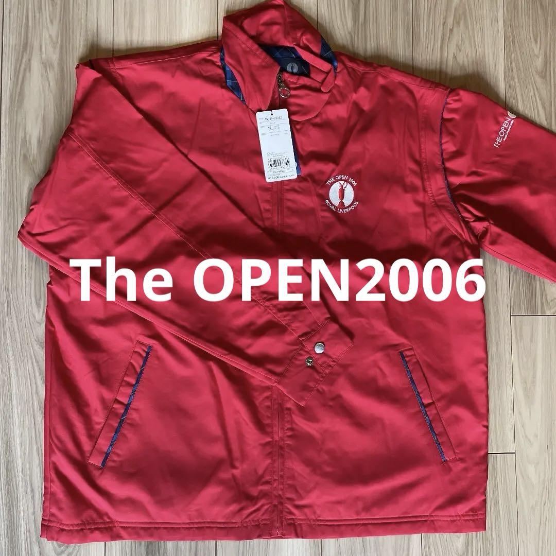 【新品タグ付き】赤ジャケット THE OPEN2006