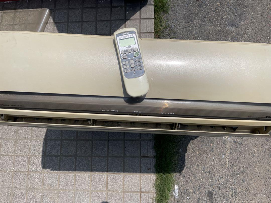 やすい！HITACHI！RAS-2210RX！室外機！