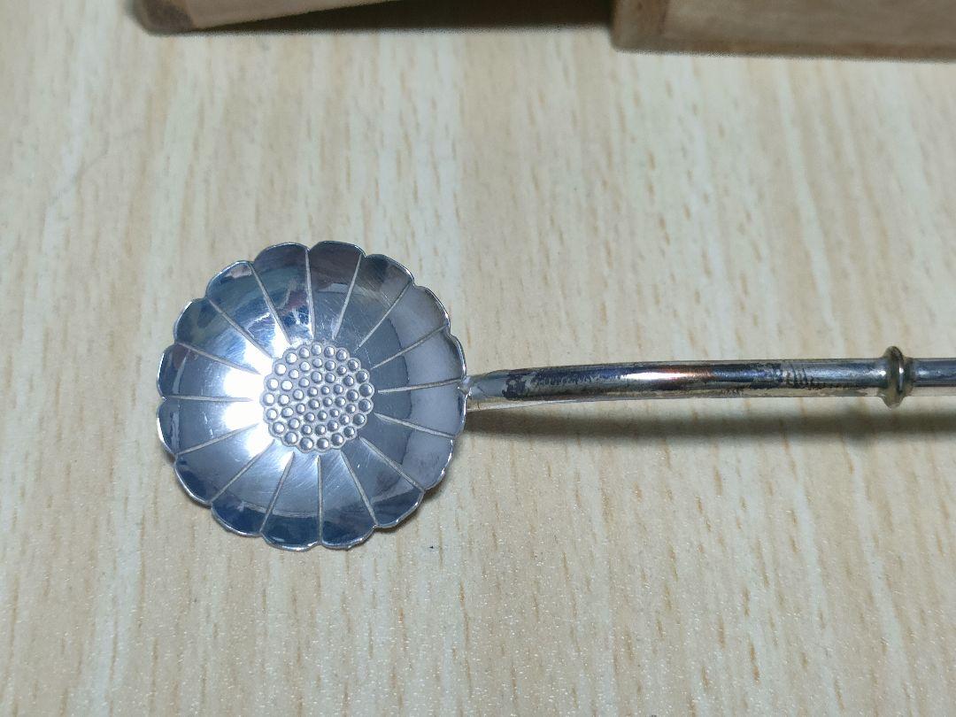 【激レア】MIKIMOTO ミキモト ストロー スプーン SV950 木箱入り