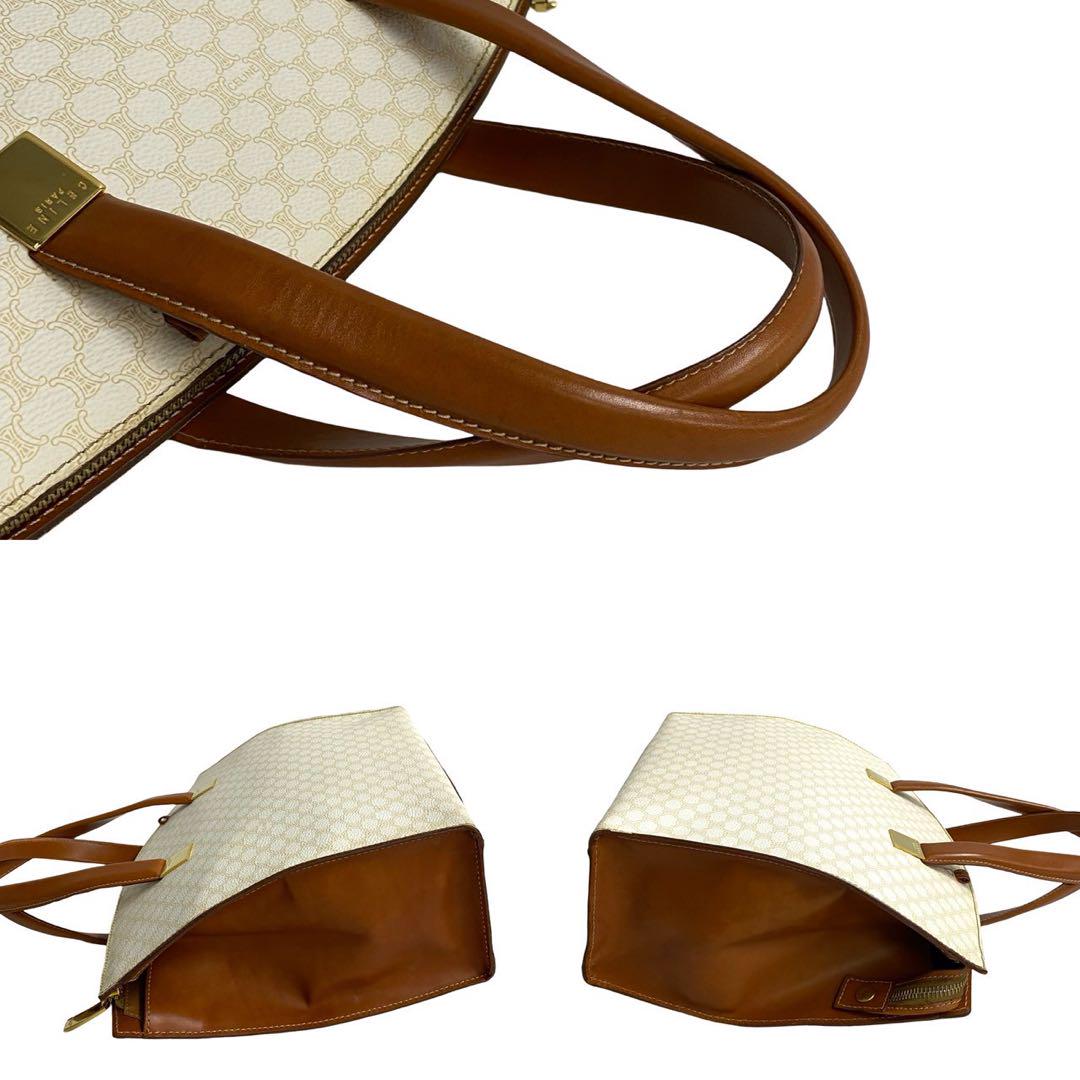 極 美品 セリーヌ マカダム ブラゾン 柄 レザー 2way ショルダー 極 美品 セリーヌ マカダム ブラゾン 柄 レザー 2way ショルダー