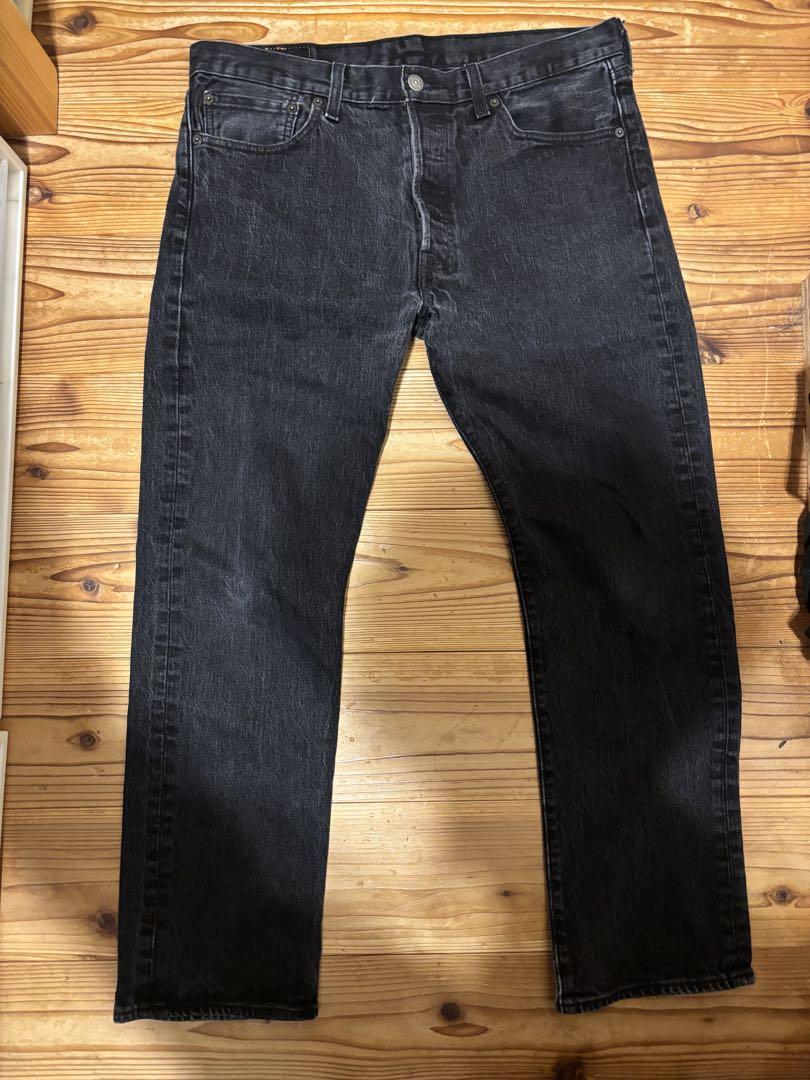 Levi\'s 501 ブラックデニム W34 L29