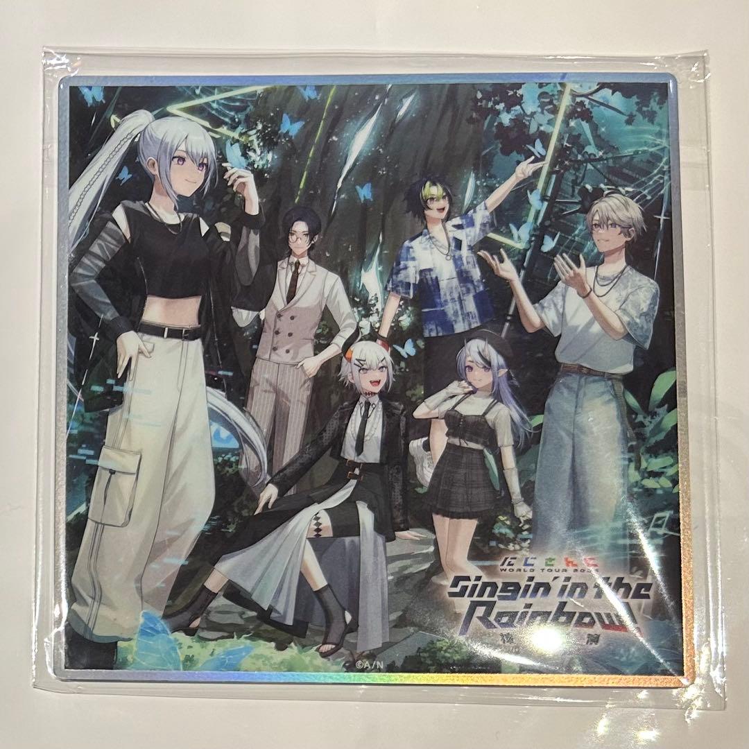 にじさんじ SitR 神戸公演 特典 ミニアクリル色紙