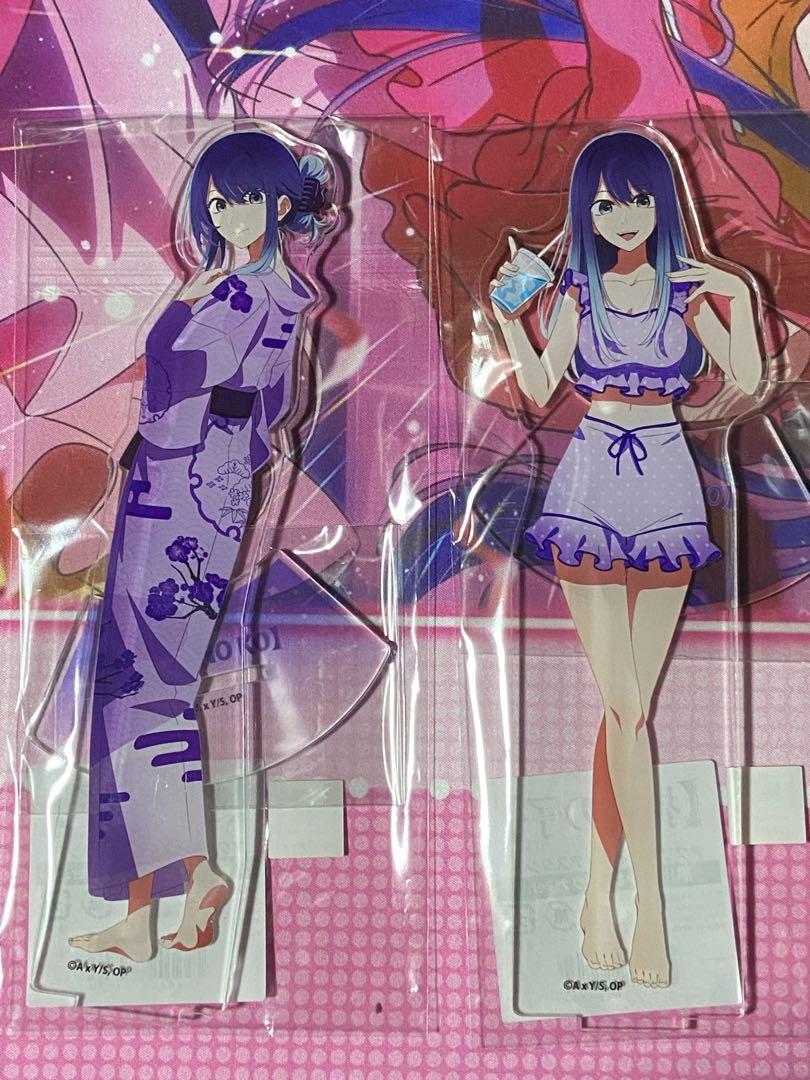 推しの子 極楽湯rakuspaアクリルスタンドフィギュア　有馬かな　黒川あかね 推しの子 極楽湯rakuspaアクリルスタンドフィギュア 有馬かな