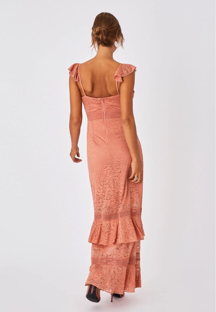 新品未使用⭐︎Little Mistress レースタイトロングドレス M