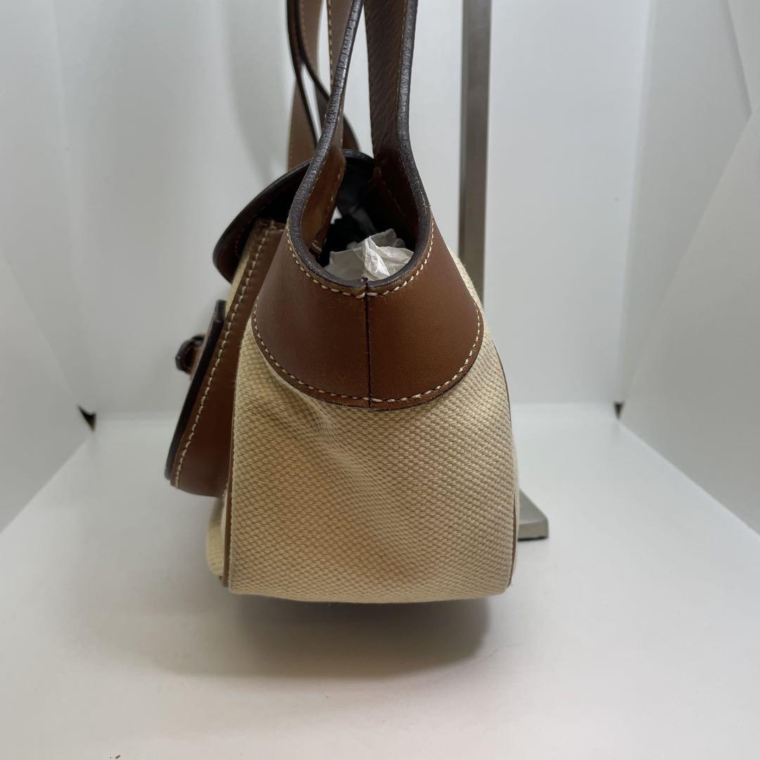 プラダ PRADA ショルダー レザー×キャンバス BR3021 - メルカリ