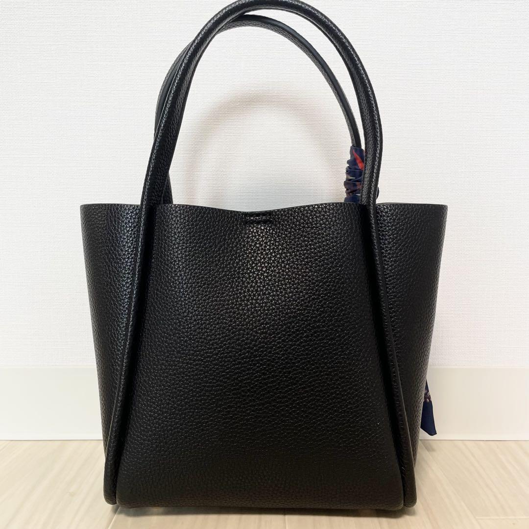 【未使用品】Oriental Traffic/スカーフ付きハンドバッグ/黒 未使用】Oriental Traffic スカーフ付きハンドバッグ2way - メルカリ