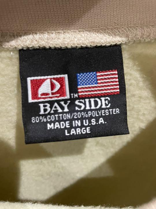 Bayside クルーネックスウェット アメリカ製 5YlUB-m96825394474 ベイサイド 限定品定番