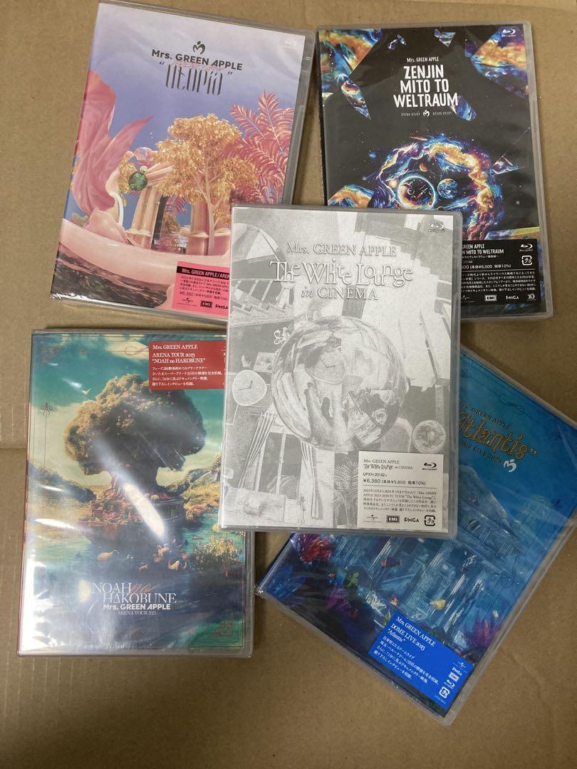 Mrs.GREEN APPLE 通常盤 (Blu-ray) 5作品&6