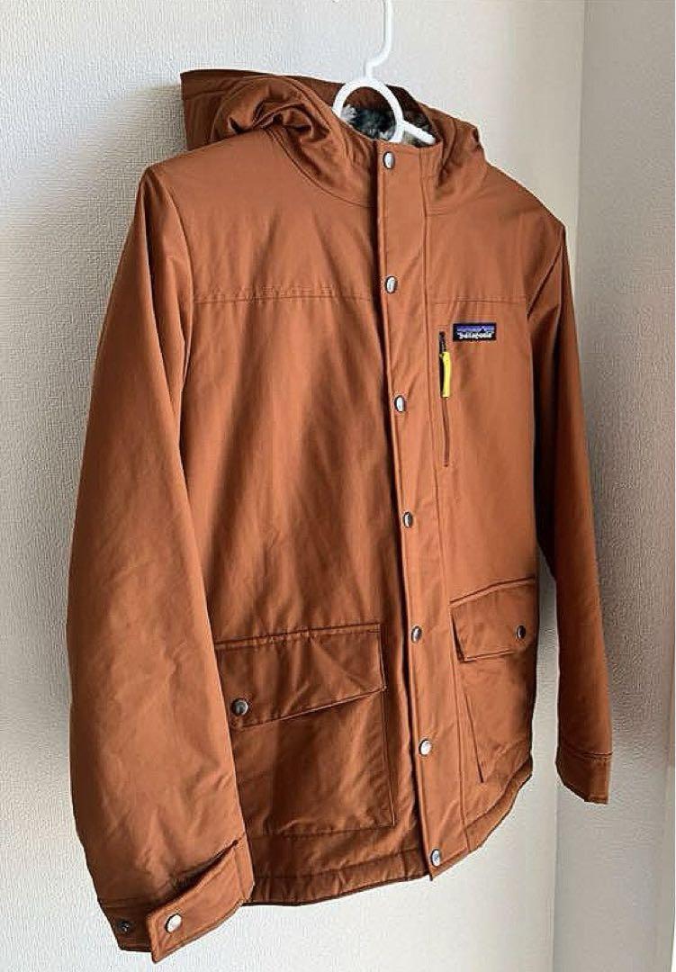 【美品】Patagonia キッズ ジャケット インファーノLテラコッタカラー
