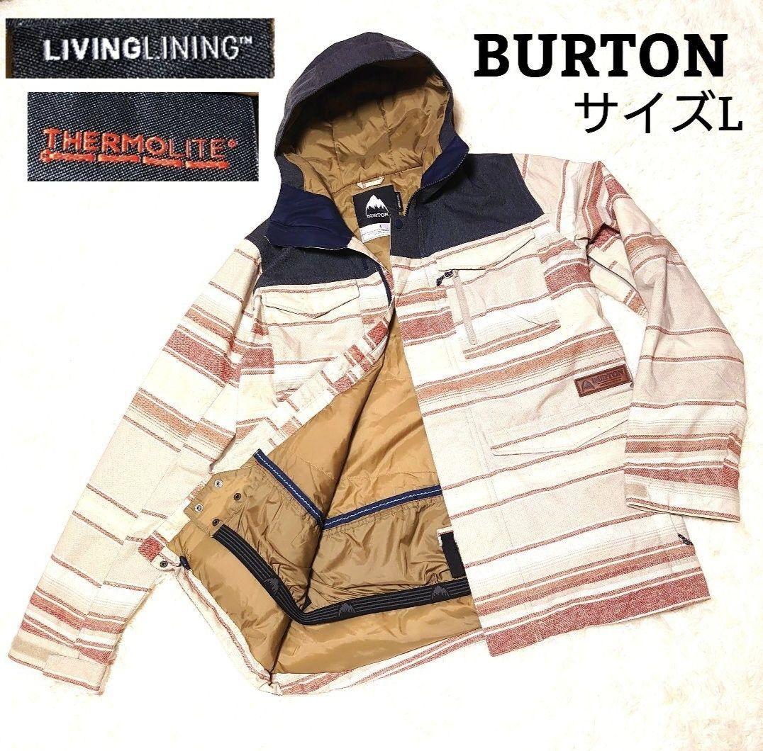【美品】BURTON バートン スキー スノボウェア サーモライト L