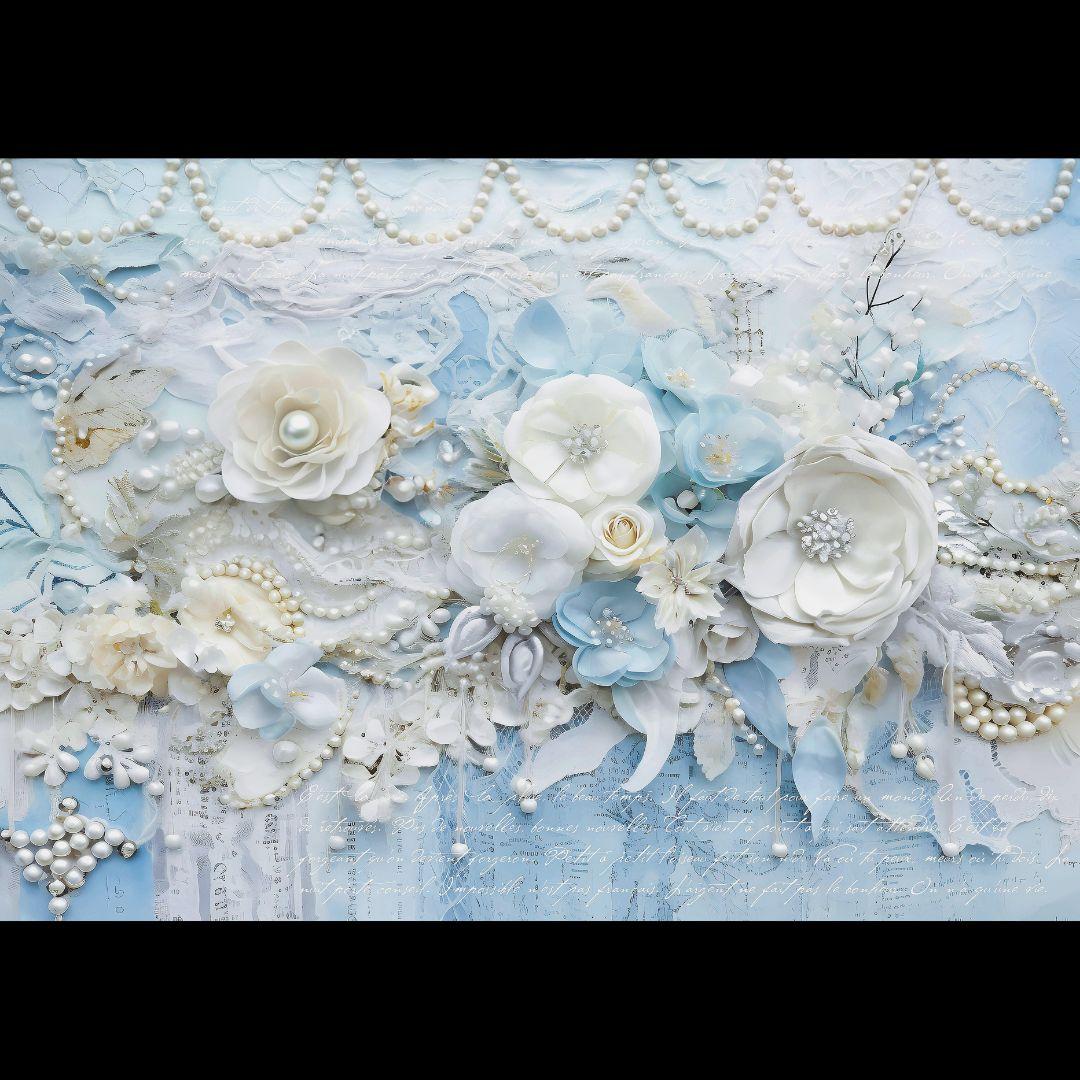 35♥新作♥45枚（各15枚×3種類）♥両面デザインペーパー♥コラージュ♥包装紙