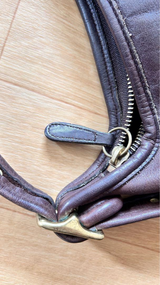 セール】COACHオールドコーチグラブタンレザー ワンショルダー
