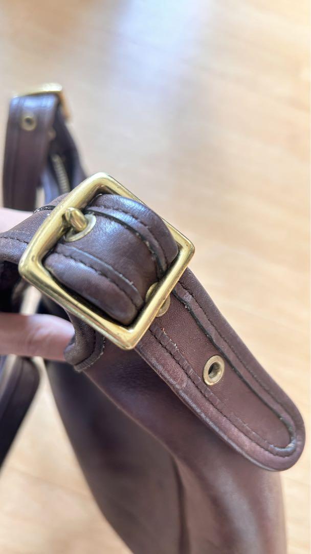 セール】COACHオールドコーチグラブタンレザー ワンショルダー