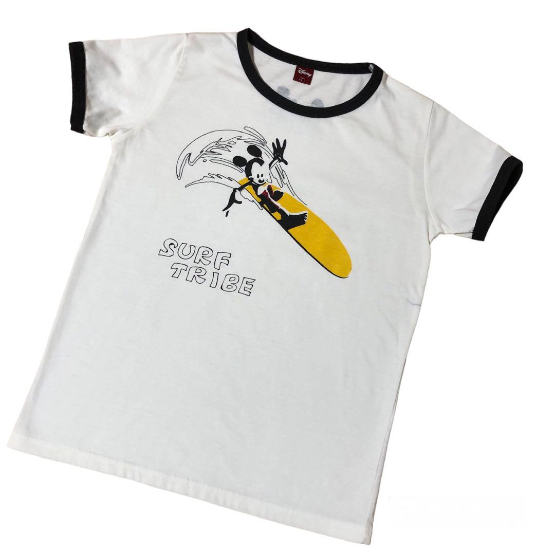 DISNEY ディズニー Tシャツ ミッキーマウス サーフィン 古着