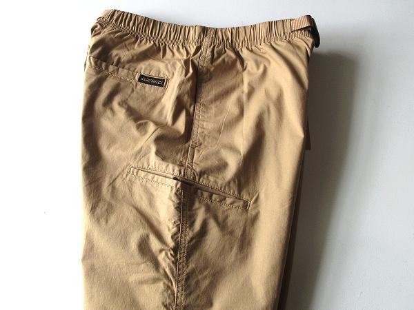 新品 グラミチ 片側サイドポケット ストレッチウェザー ミドルカットパンツ M