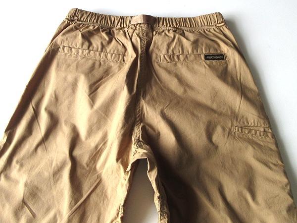 新品 グラミチ 片側サイドポケット ストレッチウェザー ミドルカットパンツ M