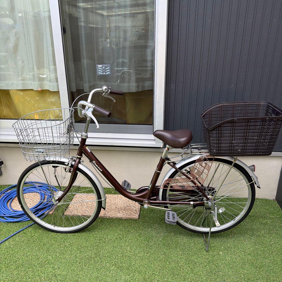 と*む様 24インチ　ママチャリ　引取り限定