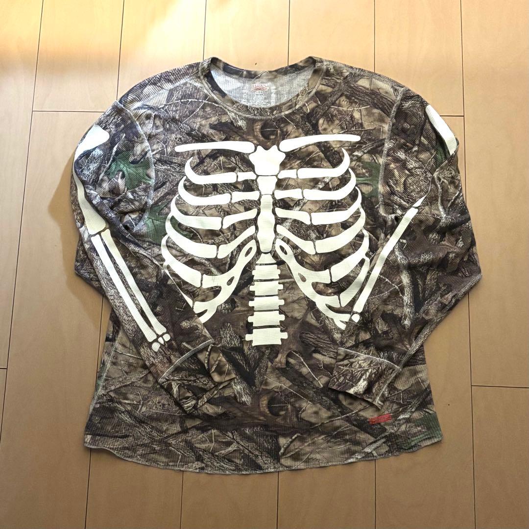Supreme Hanes Bones Thermal Camo LL SUPREME
