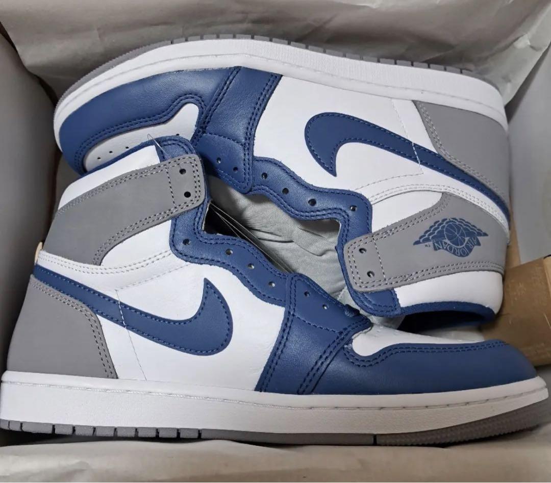 Amazon | [ナイキ] AIR JORDAN 1 RETRO HIGH OG True Blue エア