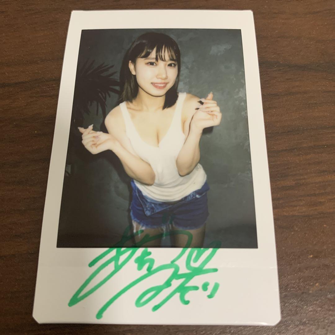 安達夕莉　数量限定特典　直筆サイン入りチェキ(C)　未開封品　匿名配送 安達夕莉 「直筆」サイン入りチェキ 最新作 イメージDVD 予約