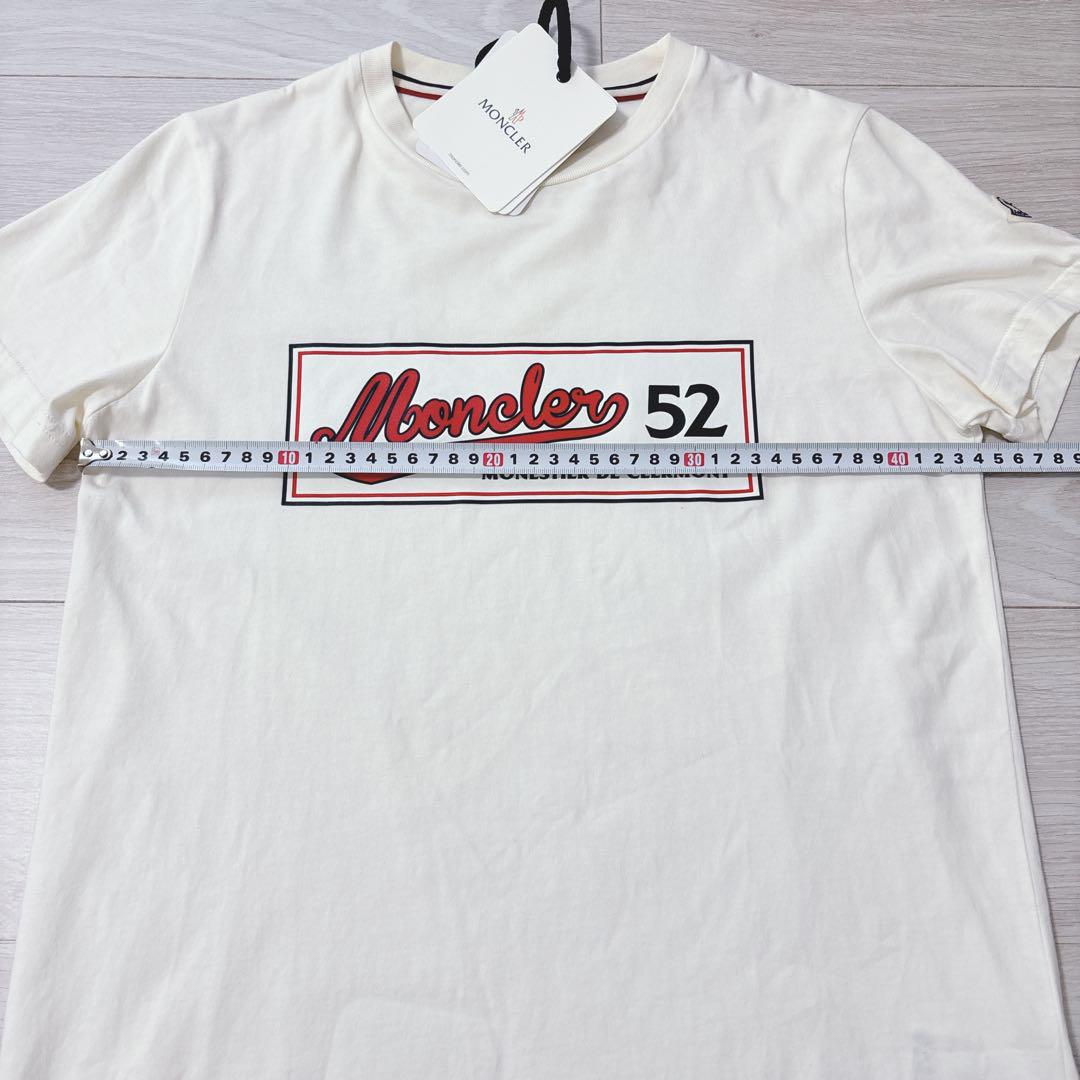 新品　モンクレール　Tシャツ　白　ホワイト