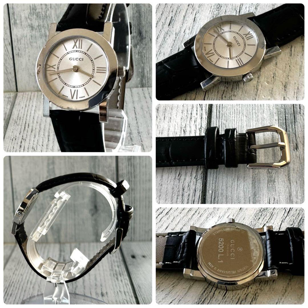 希少】GUCCI グッチ 5200L.1 腕時計 レディース シルバー - メルカリ 希少】GUCCI グッチ 5200L.1 腕時計 レディース シルバー - メルカリ