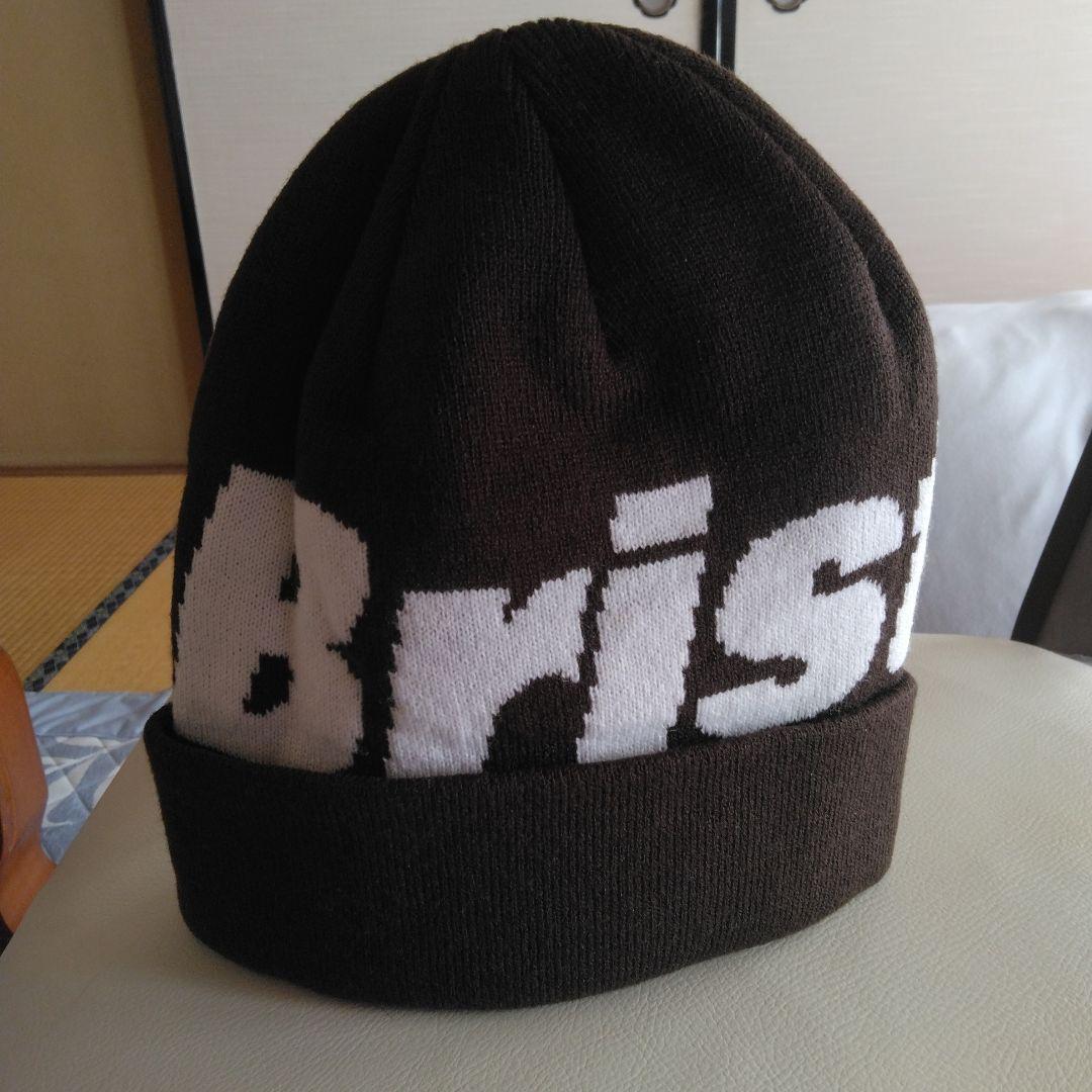 F.C .Real Bristol BIG LOGO KNIT CAP ブラウン