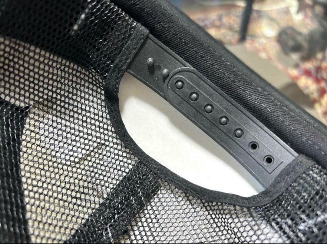 USA企業　Budweiser バドワイザー　BEER メッシュキャップ　黒