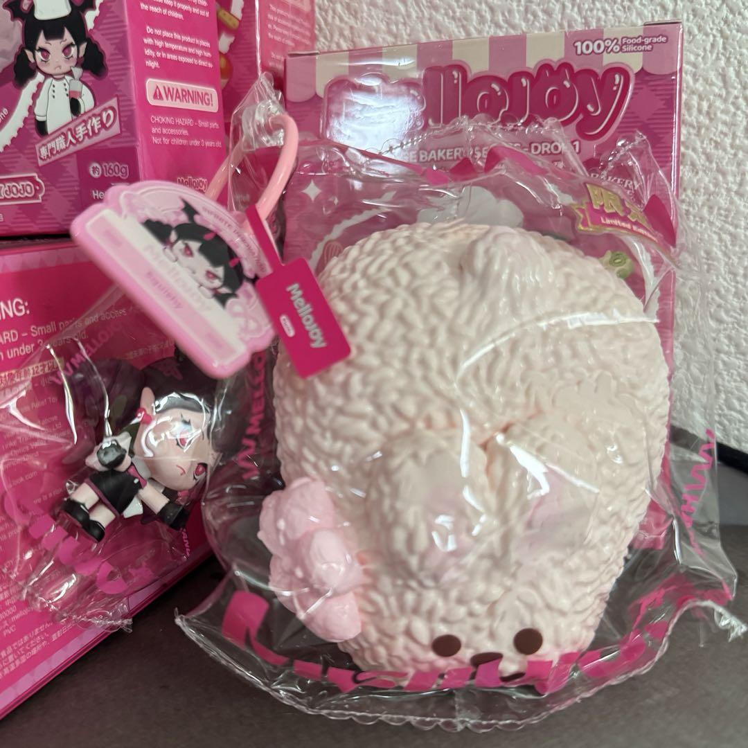 Mellojoy シークレット スクイーズ mellojoy スクイーズ ベーカリー シークレット 腹ペコ桜ウサギ