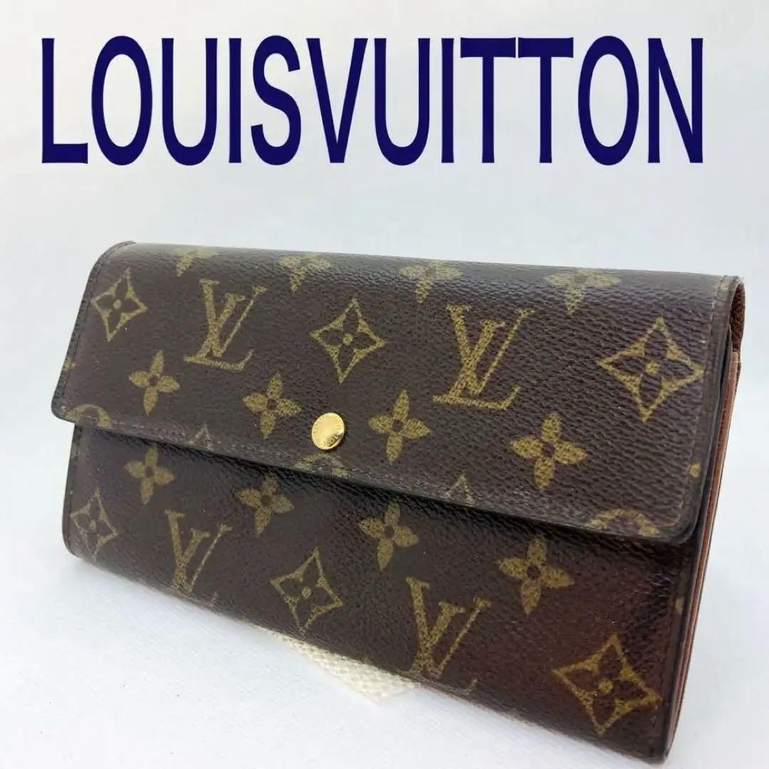 ルイヴィトン LOUIS VUITTON モノグラム 長財布 サラ 540