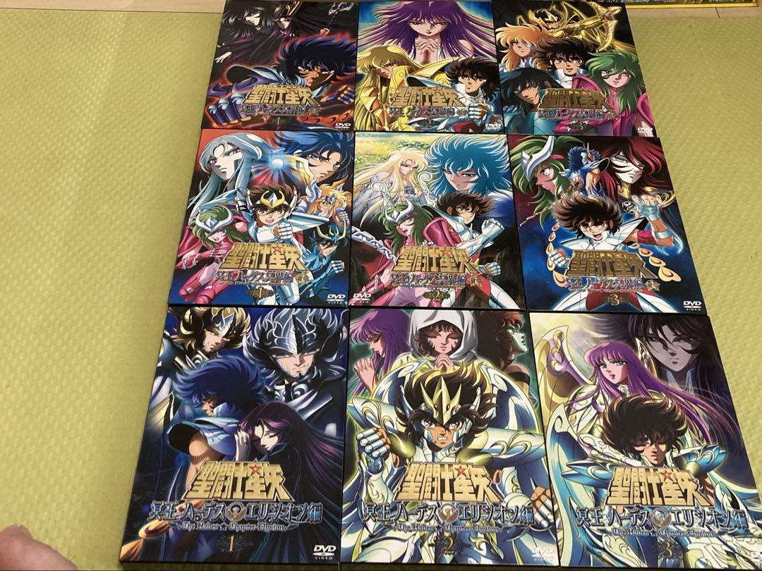 DVD 聖闘士星矢TV版からOVA 映画版4本天界編　Blu-ray黄金魂 DVD 聖闘士星矢TV版からOVA 映画版4本天界編Blu-ray黄金魂