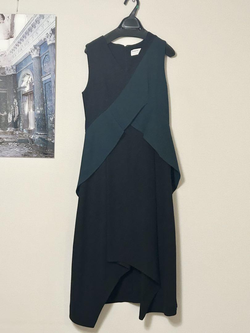アシンメトリー　Antigravite ドレス ワンピース　ロングワンピ