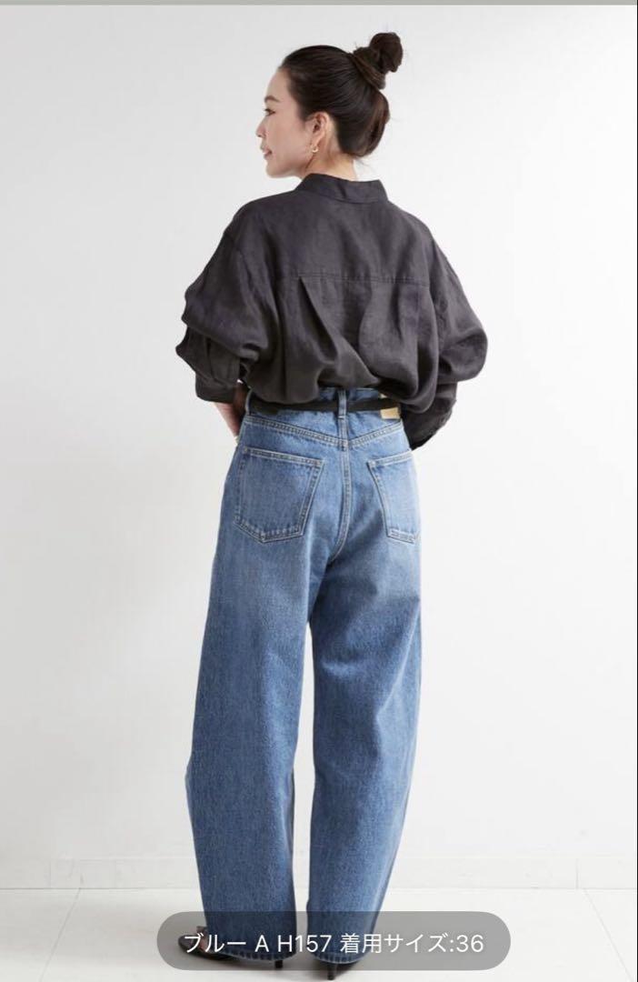 【美品】 DU JOUR BARREL BAGGY JEAN 36 美品】 DU JOUR BARREL BAGGY JEAN 36 - メルカリ