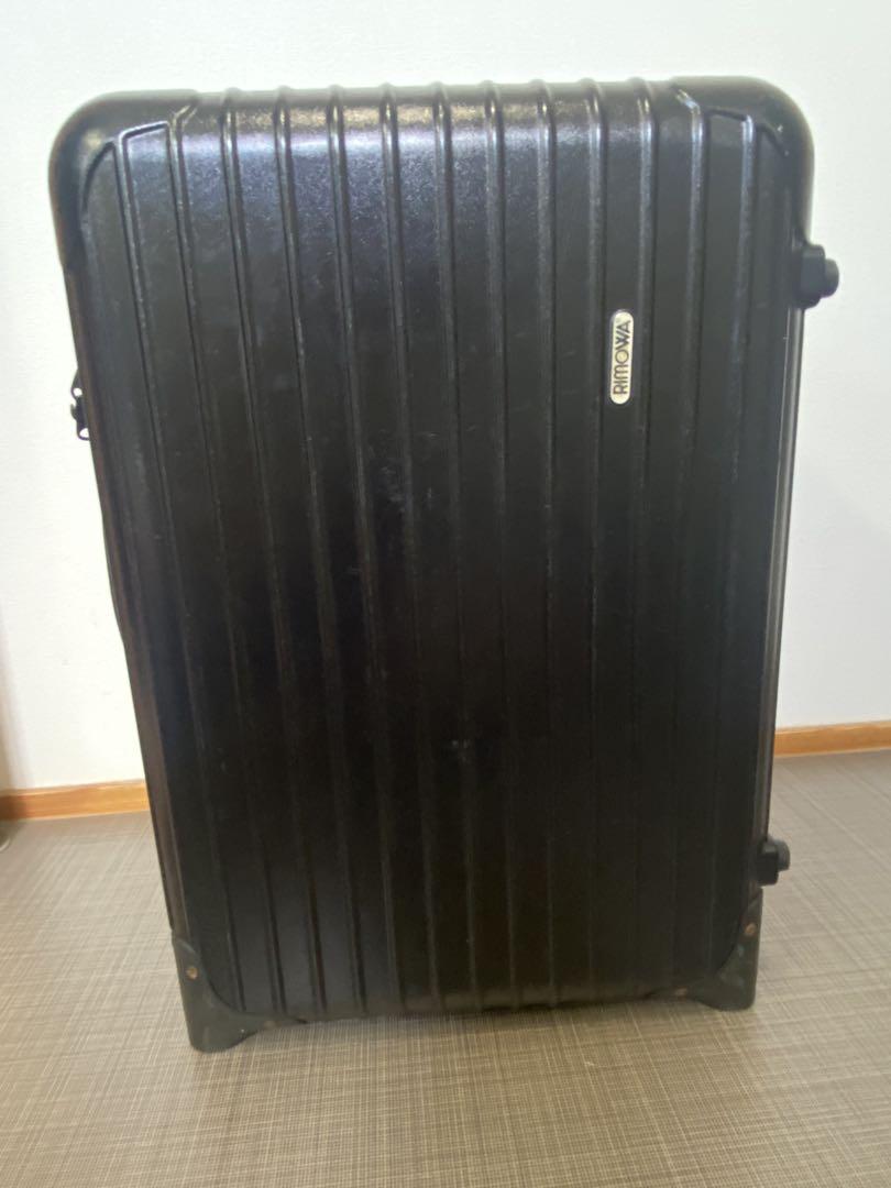 RIMOWA ⭐️ジャンク品　大型　黒 難あり リモワ 黒スーツケース ジャンク品 - メルカリ