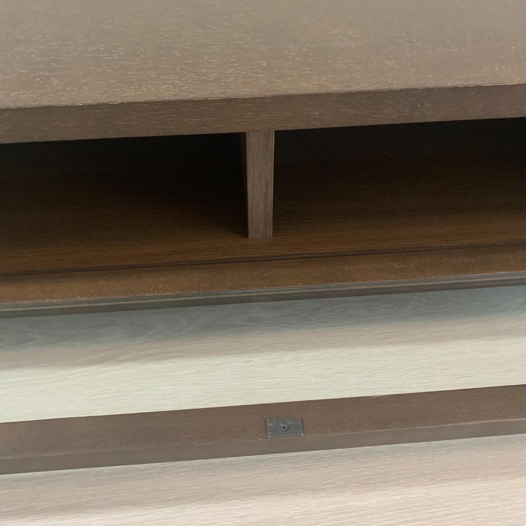 送料込み 無印良品 木製 テレビ台 ローボード ブラウン系