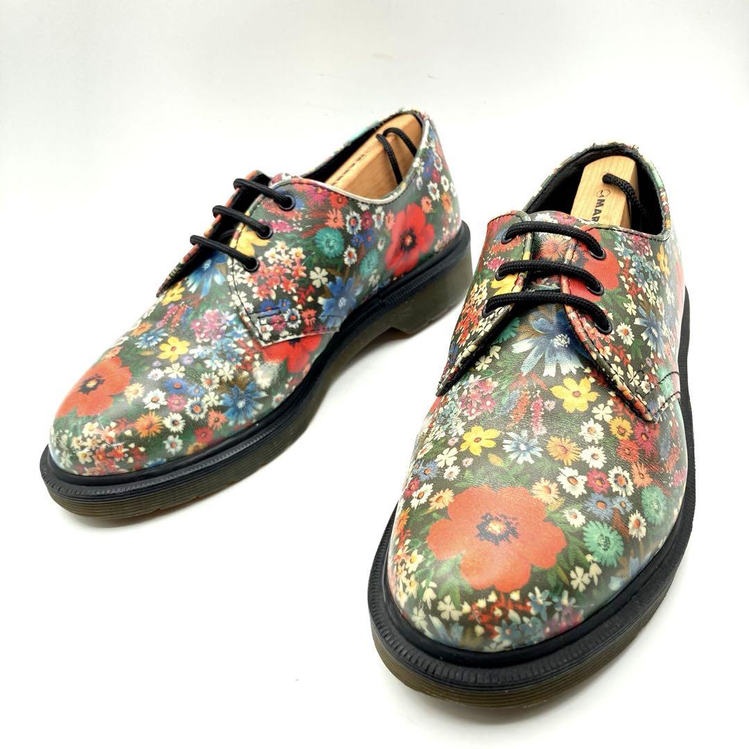 美品✨ Dr.Martens ドクターマーチン 花柄　3ホール 1461PW